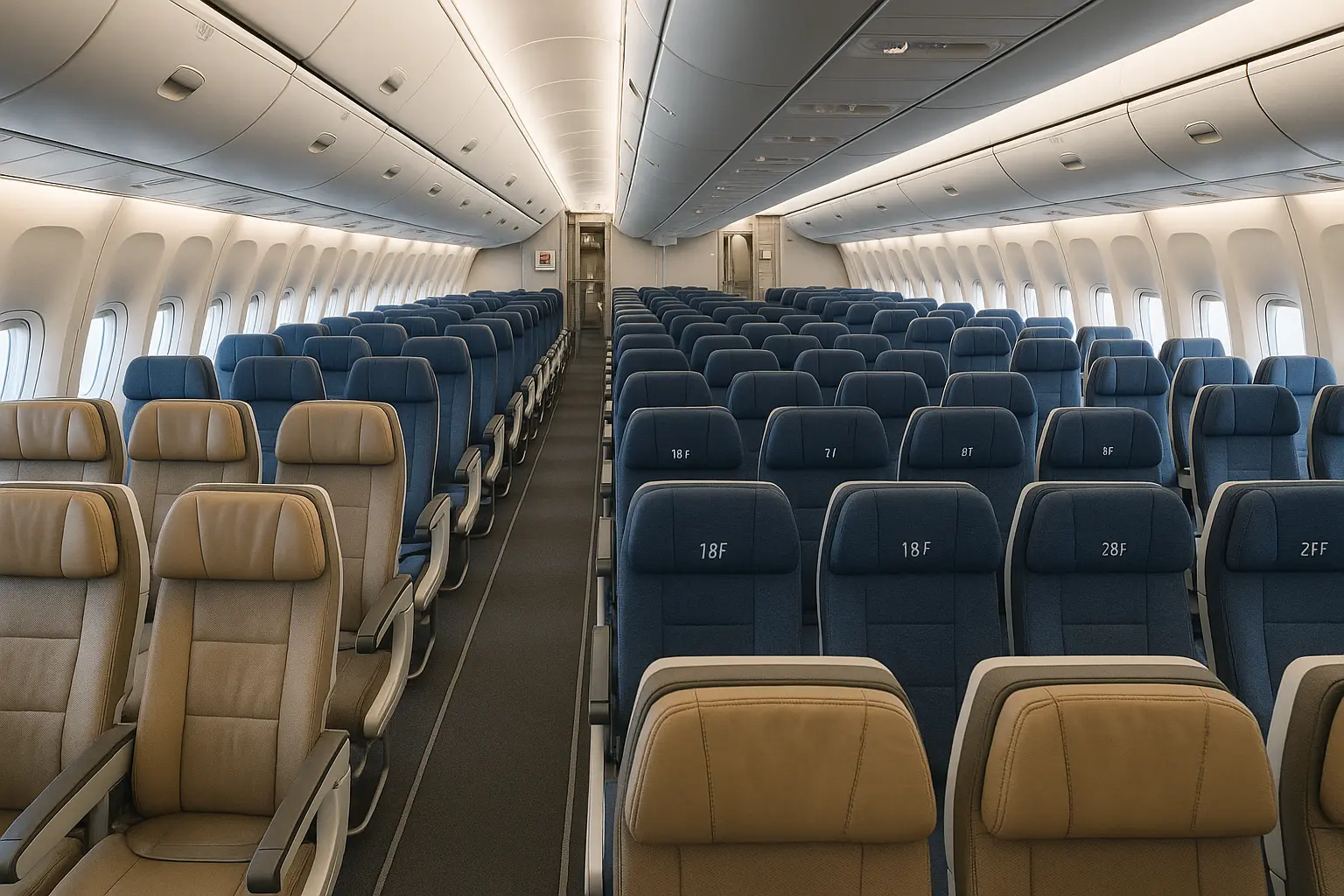 ou se placer dans un avion boeing 777 300