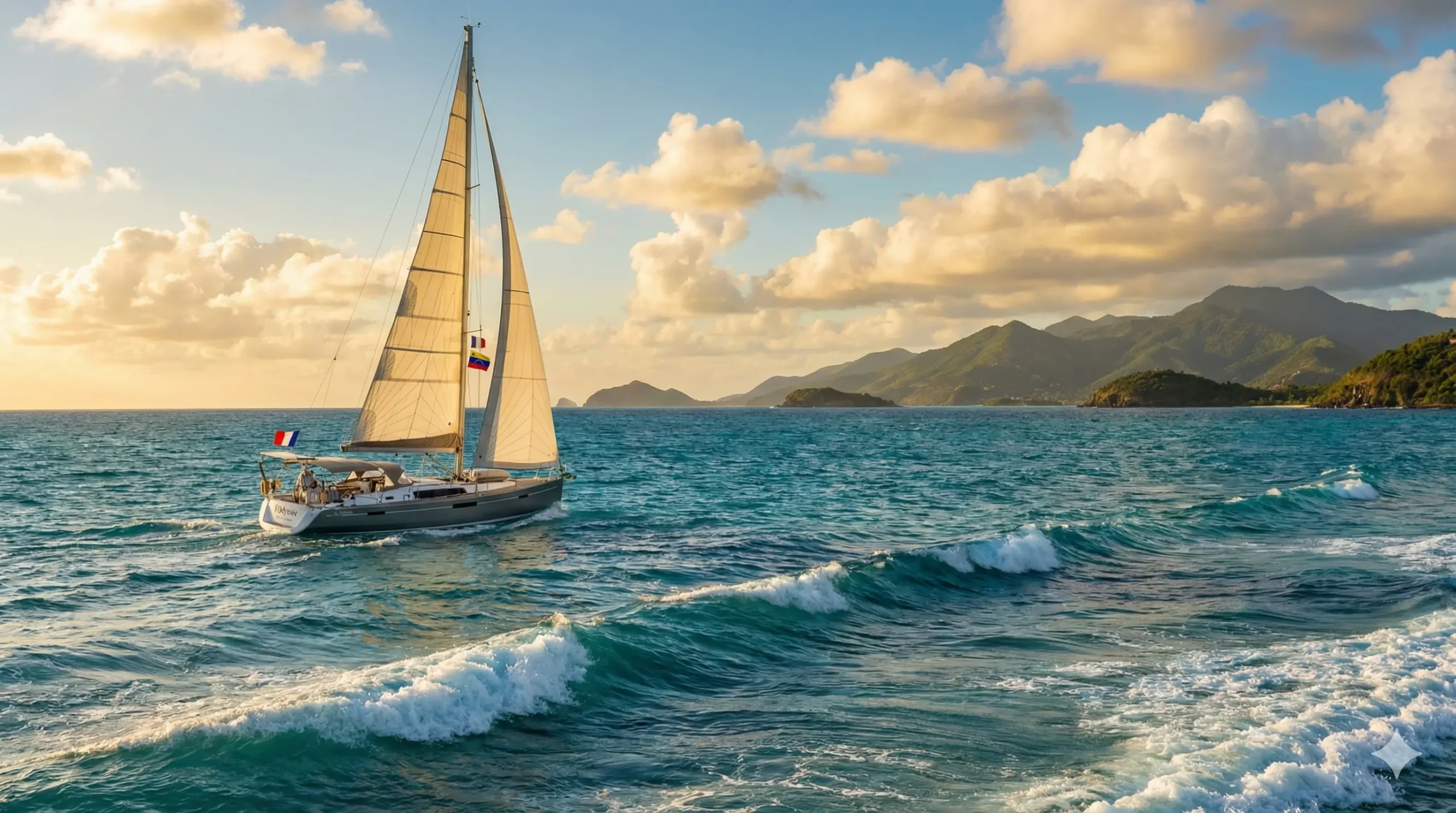 temps bateau france venezuela